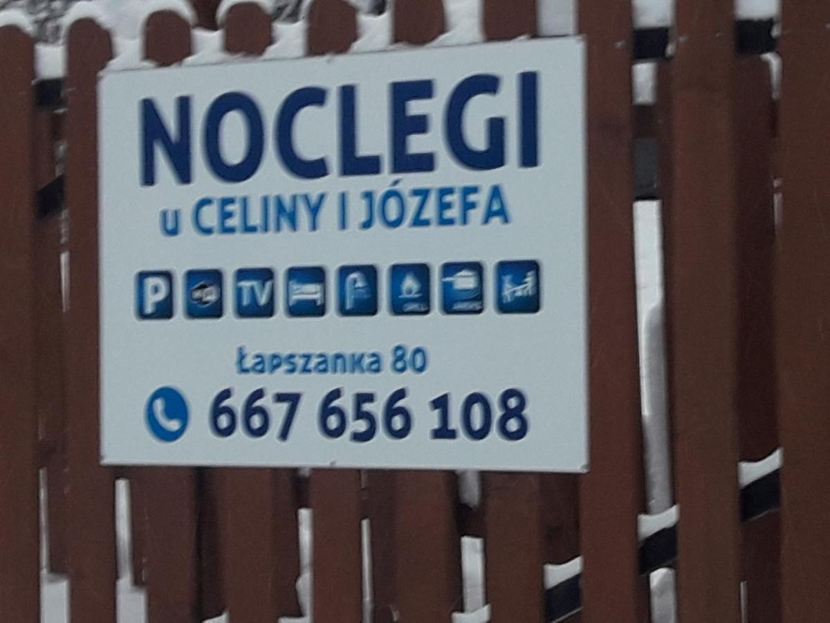 Noclegi u Celiny i józefa Lapszanka Exterior foto